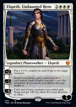 Elspeth, Undaunted Hero [#270] (THB-M-PD-FOIL)