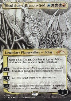Nicol Bolas, Dragon-God [#1246] (SLD-M-FOIL)[Misprint]