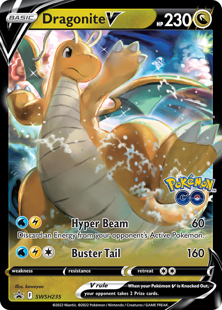 Dragonite V - SWSH235 (SWSH:PR) Promo - Near Mint Holofoil