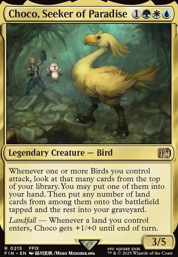 Choco, Seeker of Paradise [ #0215 ] (FIN-R)