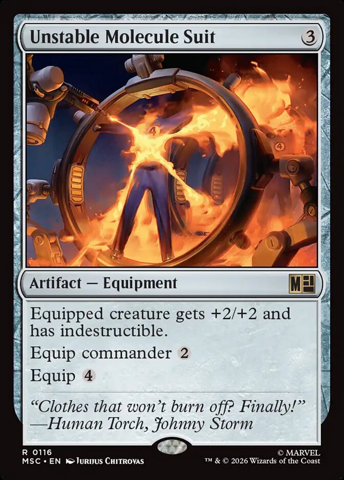 Unstable Molecule Suit [ #0116 Surge Foil ] (MSC-R)
