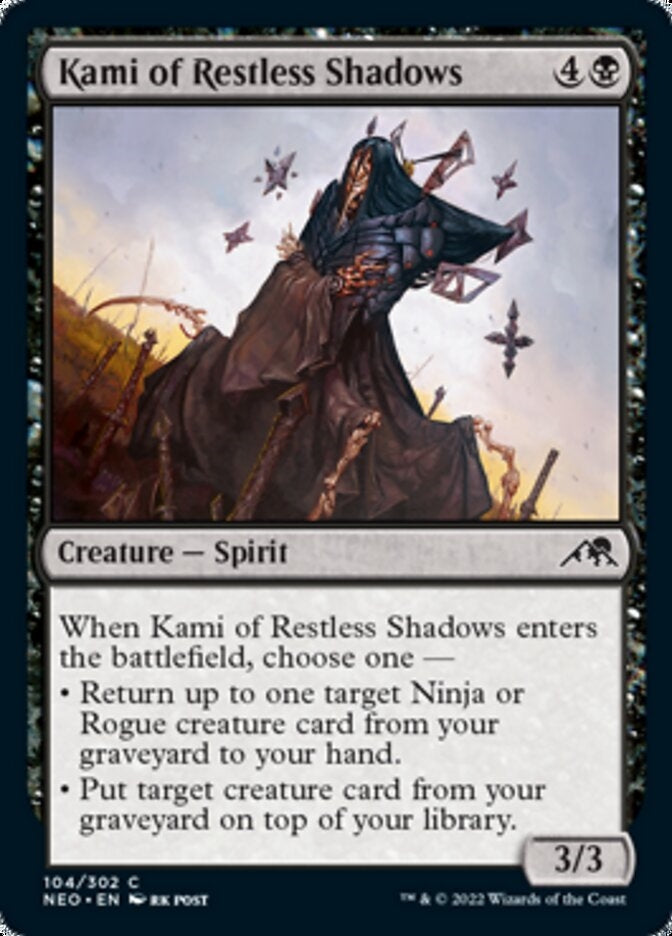 Kami of Restless Shadows [ #104/302 ] (NEO-C)