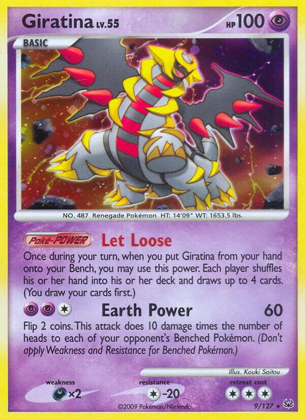 Giratina 009/127 (PL) Rare - Light Play Reverse Holo