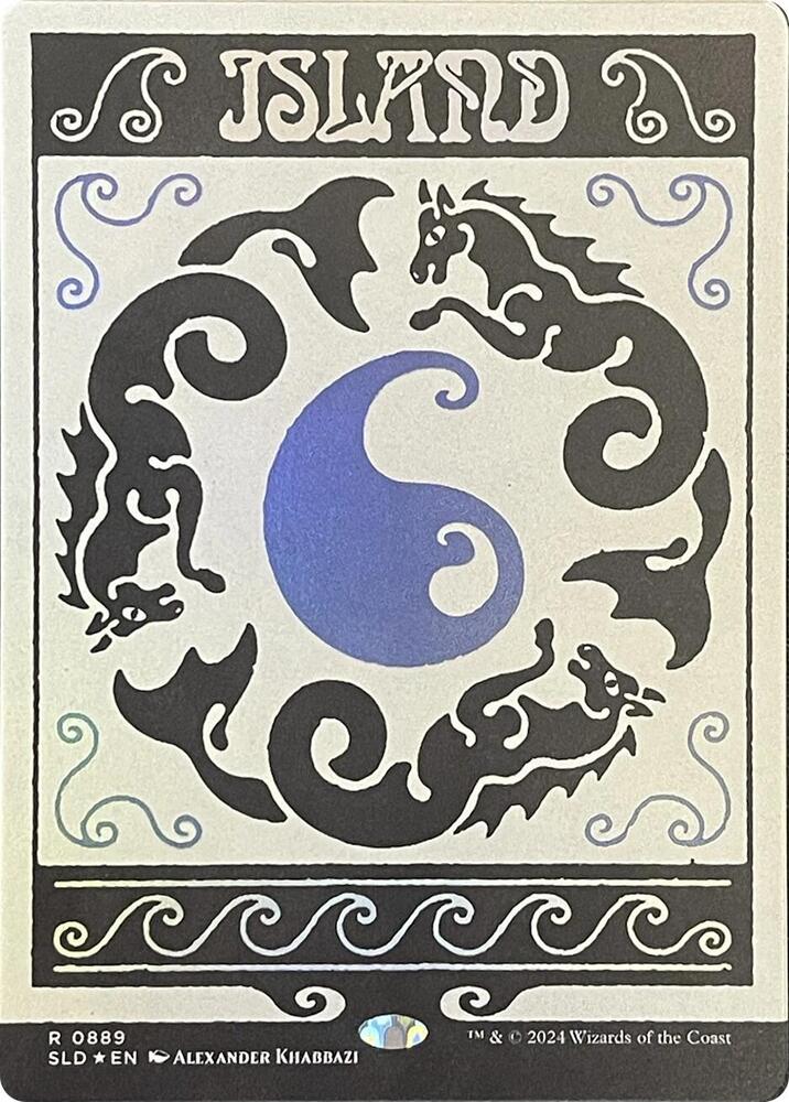 Island [ #0889 Rainbow Foil ] (SLD-R-FOIL)