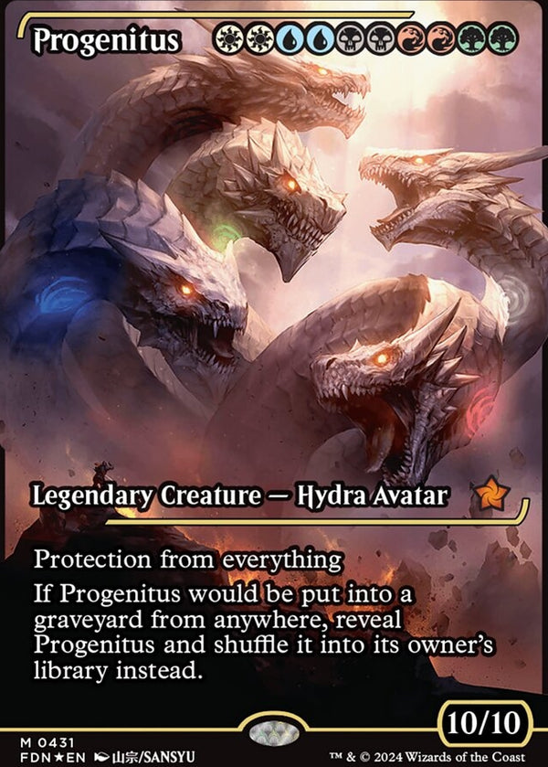 Progenitus [#0431 Japanese Showcase] (FDN-M-FOIL)