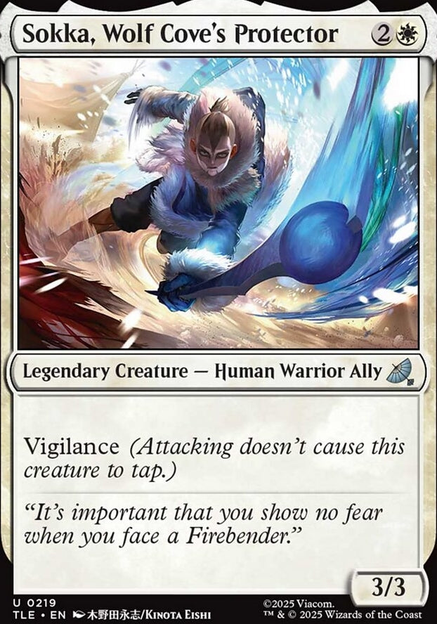 Sokka, Wolf Cove's Protector [ #0219 ] (TLE-U)
