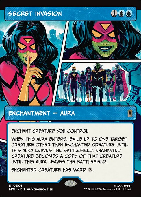 Secret Invasion [ #0301 Showcase Panel ] (MSH-R)