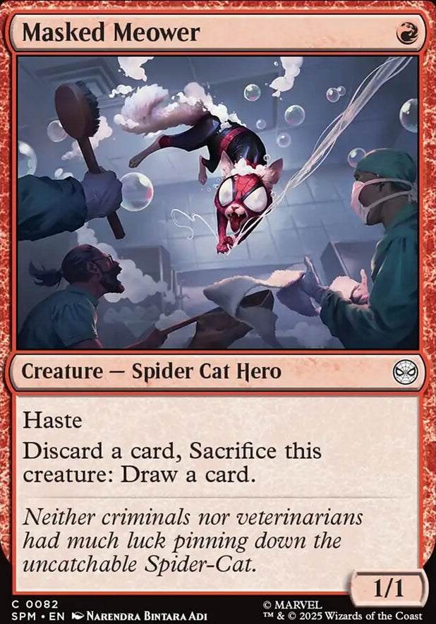 Masked Meower [ #0082 ] (SPM-C)
