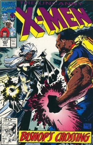 Uncanny X-Men (1963 Series) #283 (9.6) 1st Full Bishop Appearance
