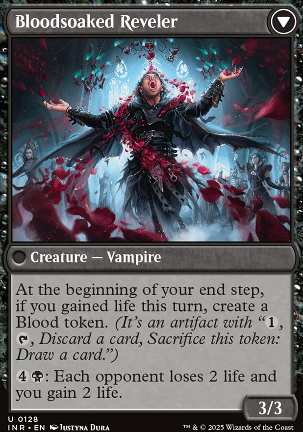 Restless Bloodseeker // Bloodsoaked Reveler [ #0128 ] (INR-U)