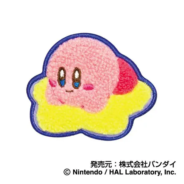 Kirby Of The Stars: Sagara Petit Badge 04 Kirby D - Embroidered Patch