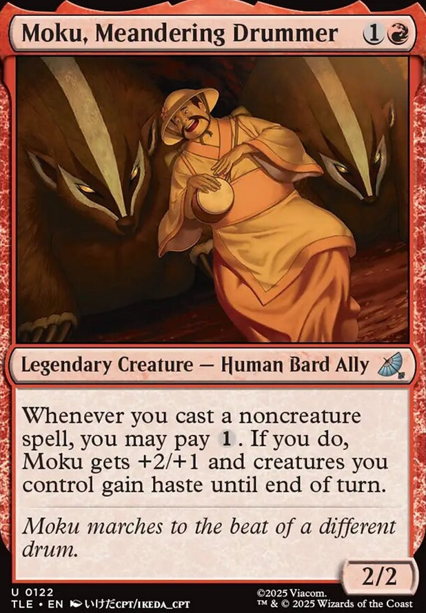 Moku, Meandering Drummer [ #0122 ] (TLE-U)