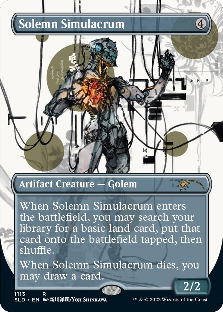 Solemn Simulacrum [#1113] (SLD-R-FOIL)