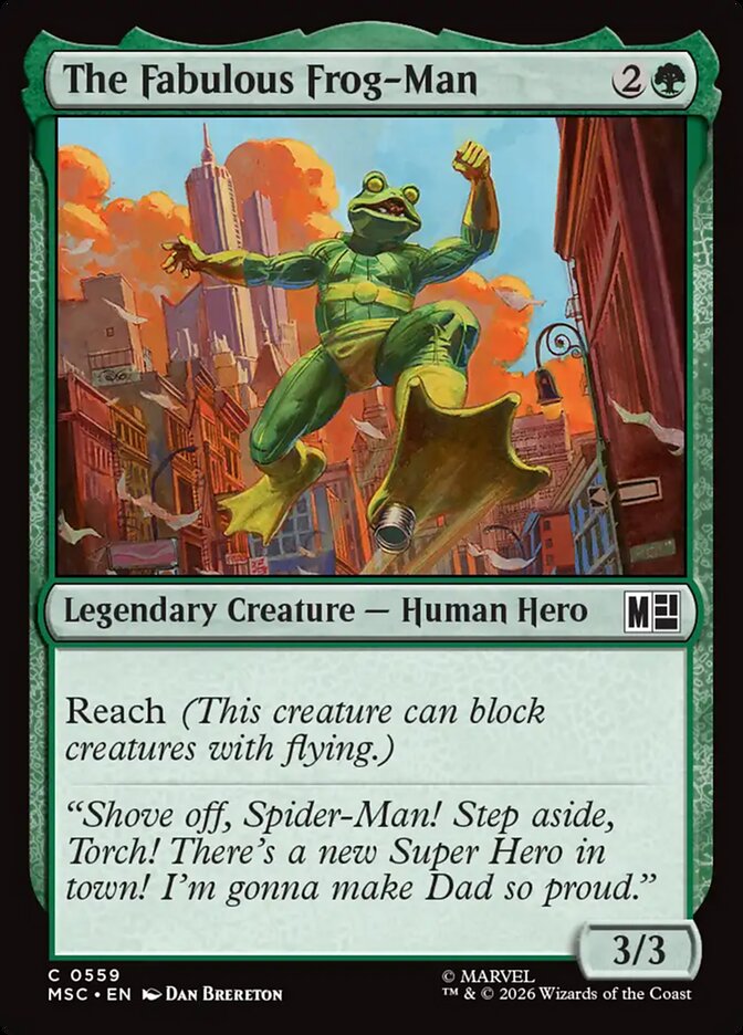 The Fabulous Frog-Man [ #0559 ] (MSC-C)