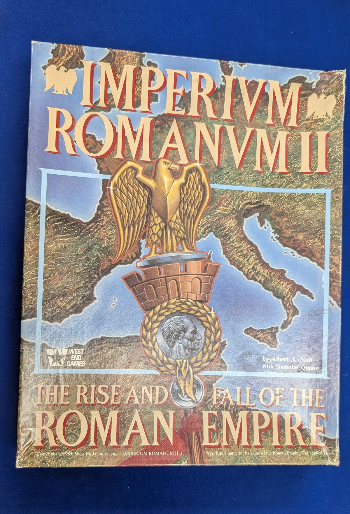 West End Games (10030) Imperivm Romanvm II - Rise and Fall fo the Roman Empire (USED) Punched but Complete