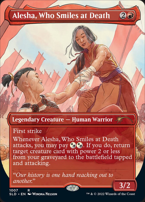 Alesha, Who Smiles at Death [#1007] (SLD-R-FOIL)