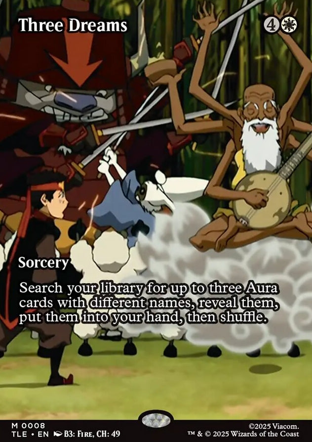 Three Dreams [ #0008 Borderless ] (TLE-M)