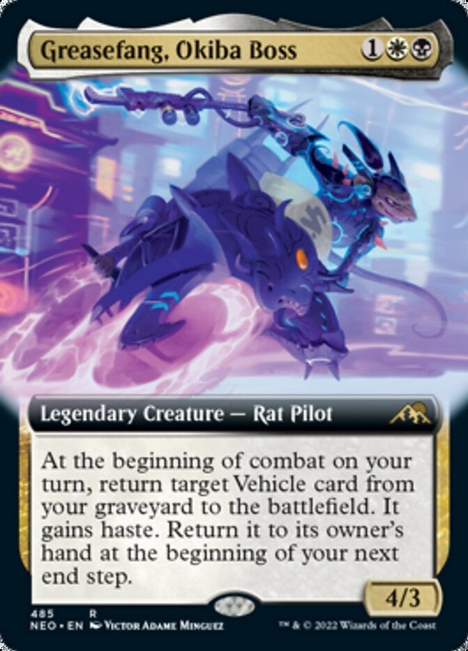 Greasefang, Okiba Boss [ #485 Extended Art ] (NEO-R)