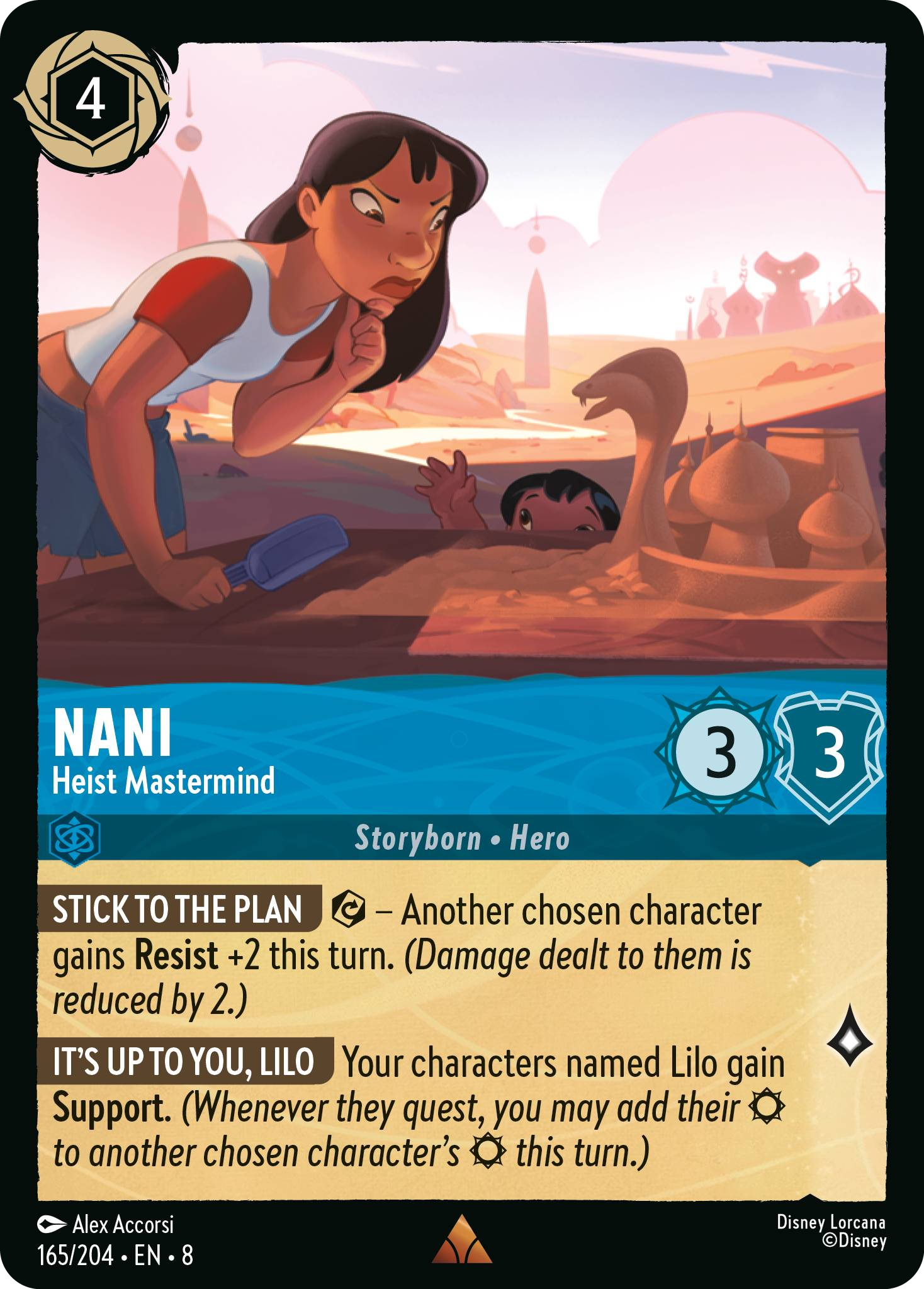 Nami - Heist Mastermind (Reign of Jafar - 165/204 ) Rare