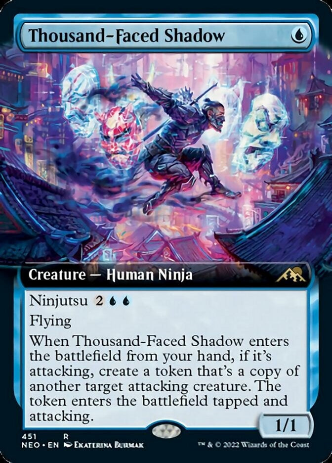 Thousand-Faced Shadow [ #451 Extended Art ] (NEO-R)