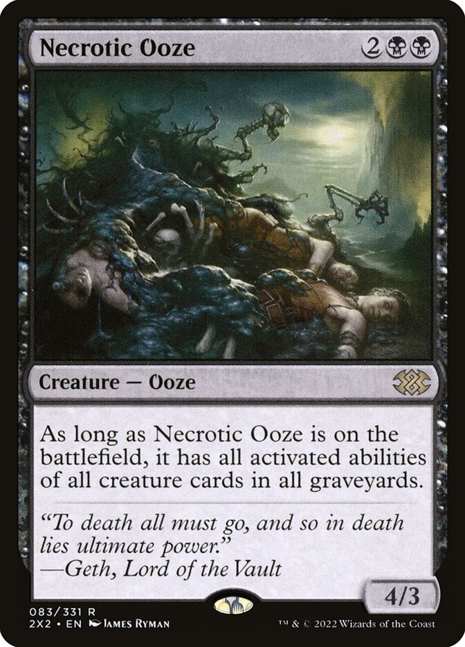 Necrotic Ooze (2X2-R-FOIL)