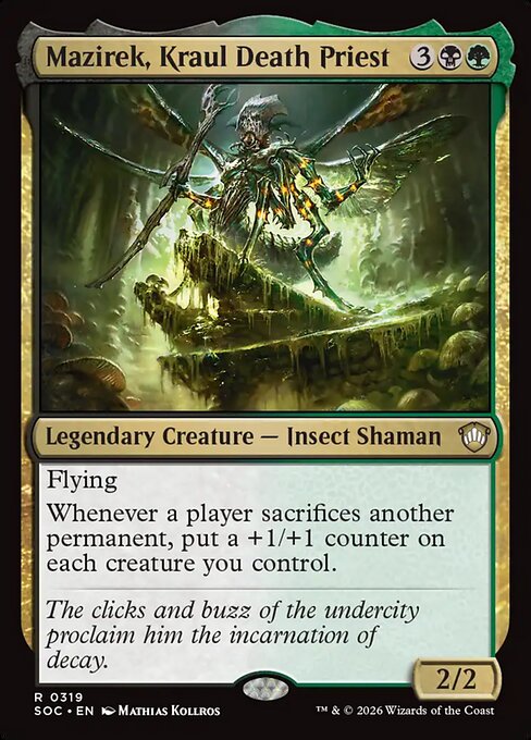 Mazirek, Kraul Death Priest [ #0319 ] (SOC-R)