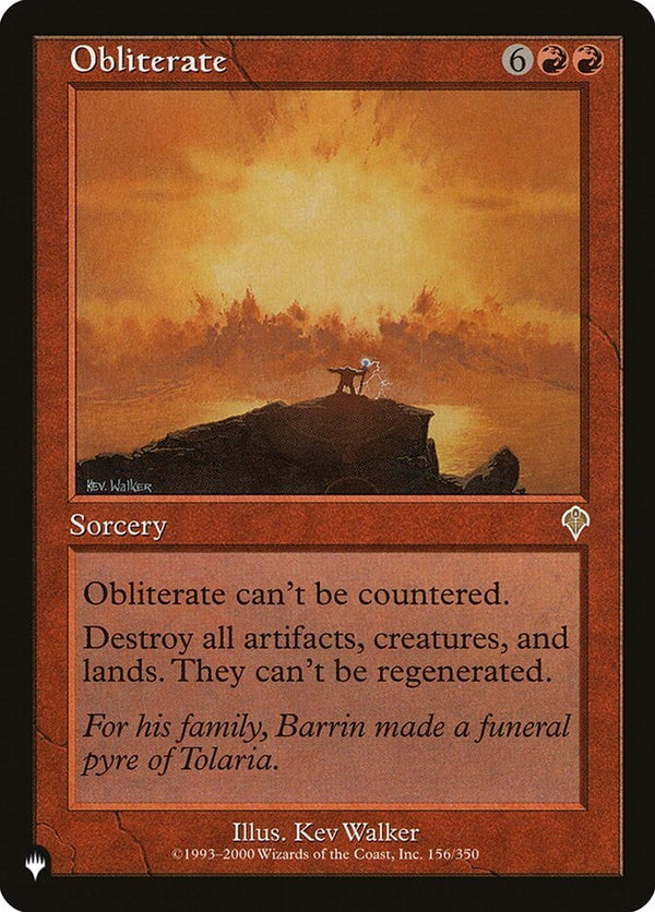 Obliterate (INV-R-LIST)