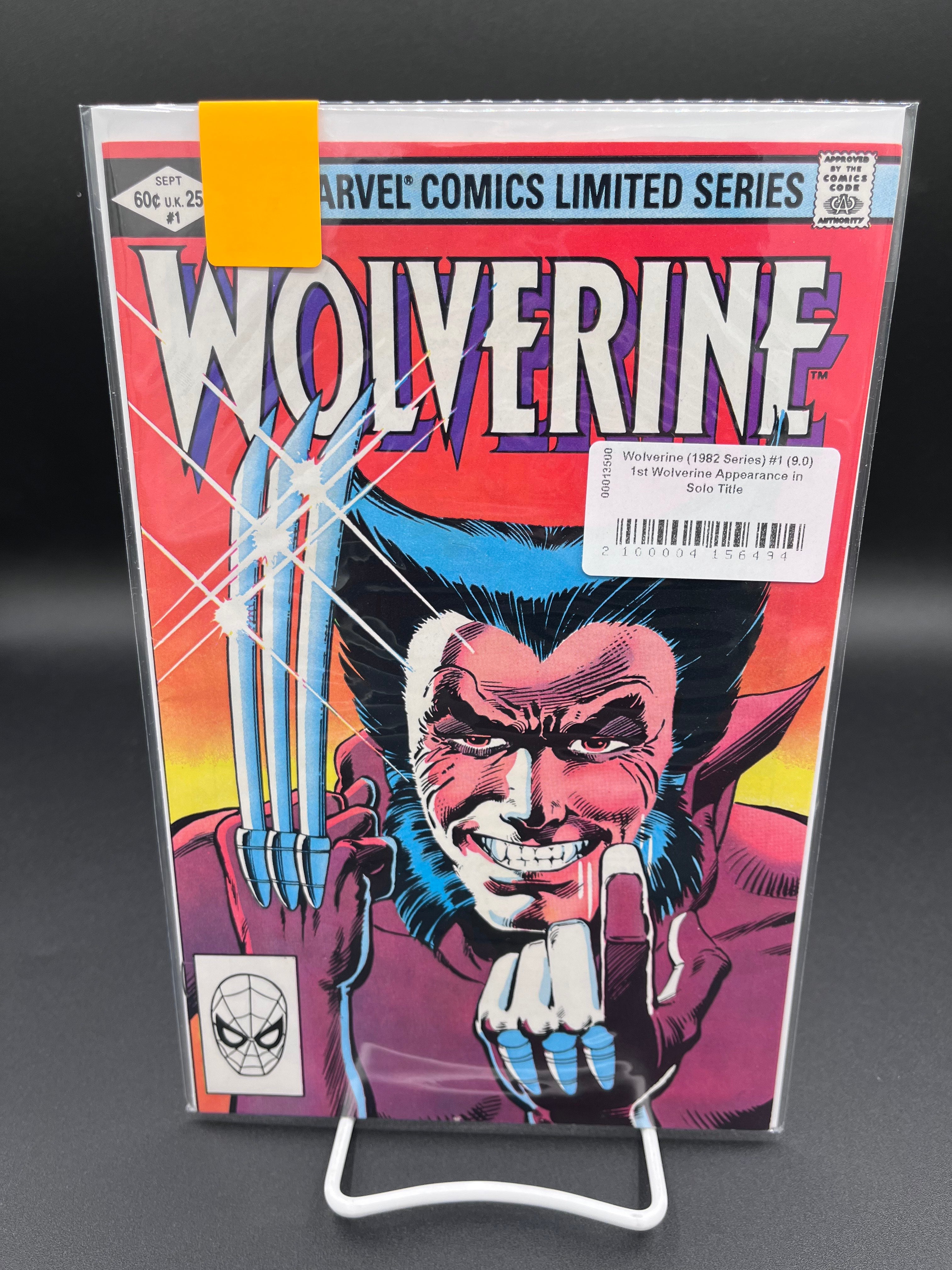 Wolverine (1982 Series) #1 (9.0) 1st Wolverine Appearance in Solo Title