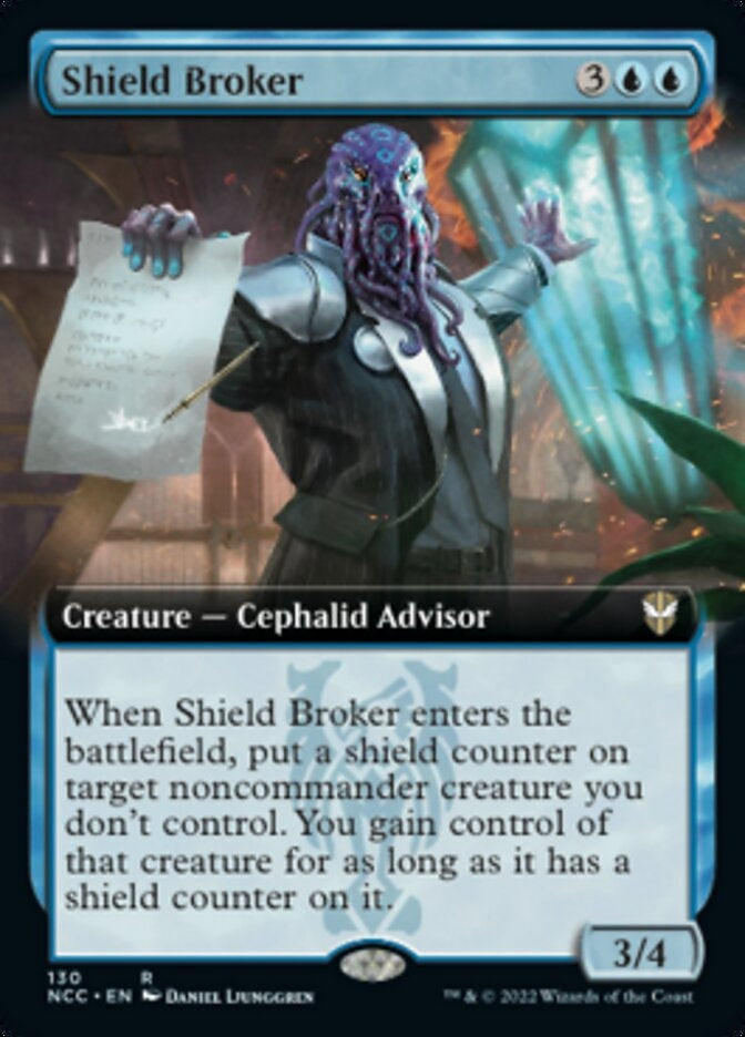 Shield Broker [ #0130 Extended Art ] (NCC-R)