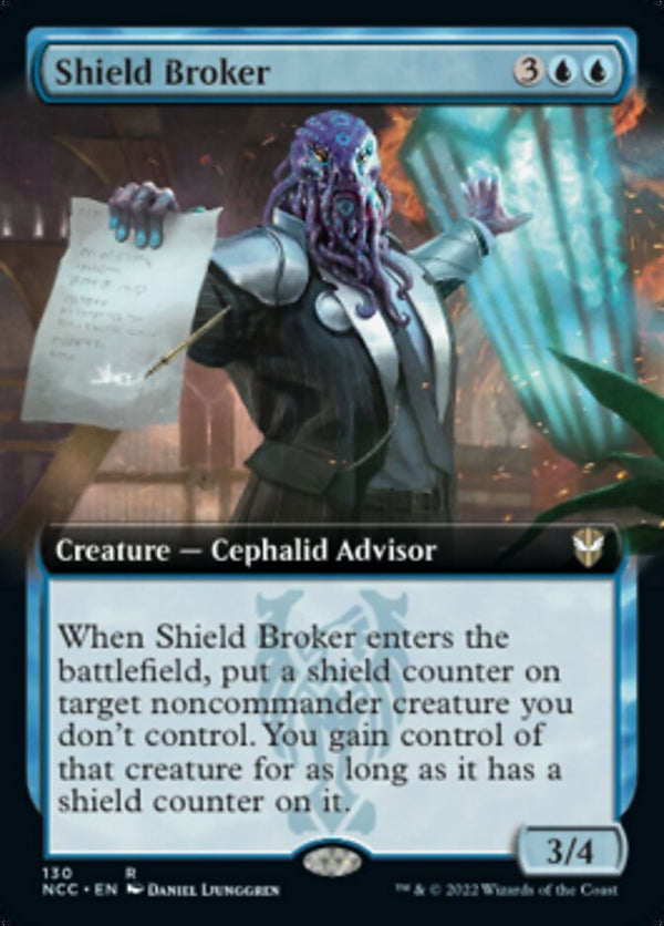 Shield Broker [#130 Extended Art] (NCC-R)