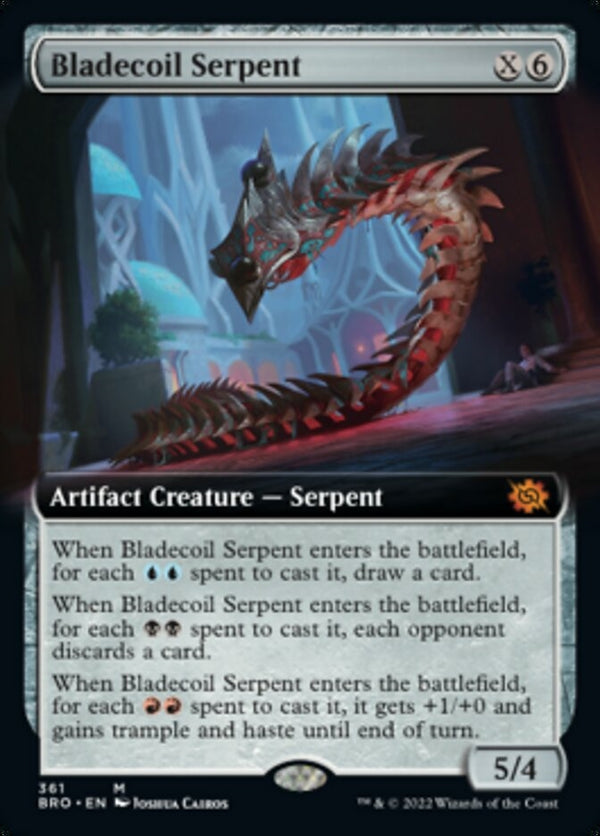 Bladecoil Serpent [#361 Extended Art] (BRO-M)