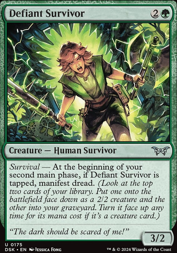 Defiant Survivor [#0175] (DSK-U-FOIL)