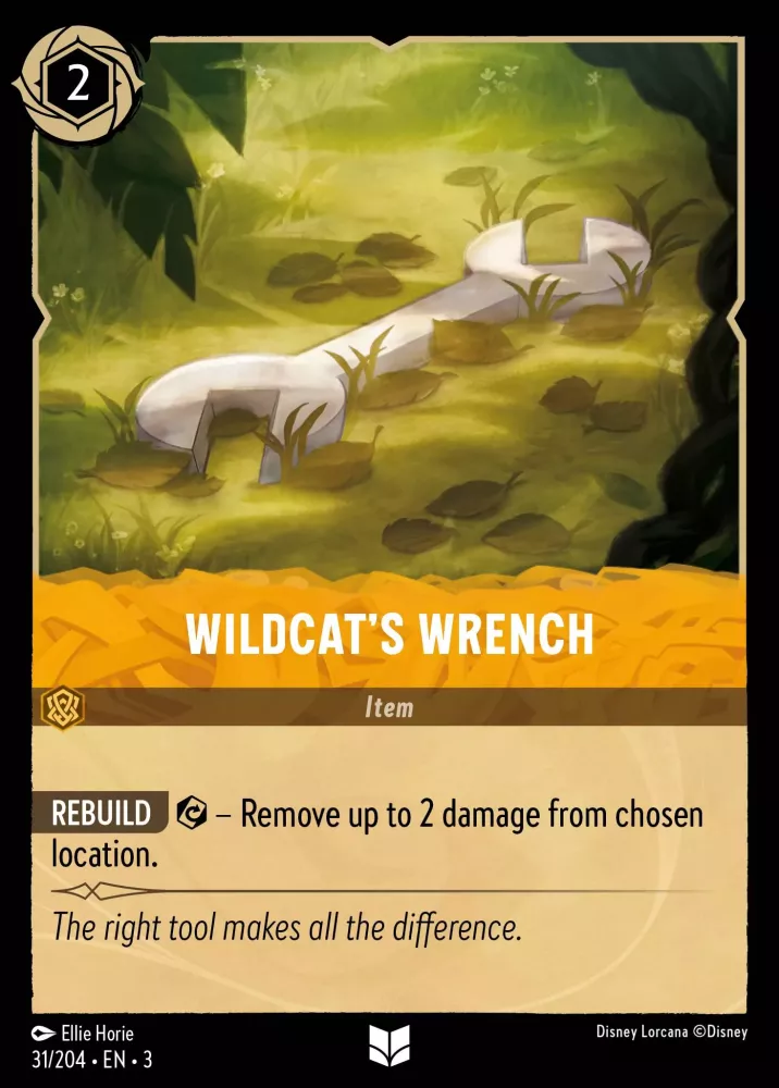 Wildcat's Wrench (Into the Inklands 031/204) Uncommon - Near Mint