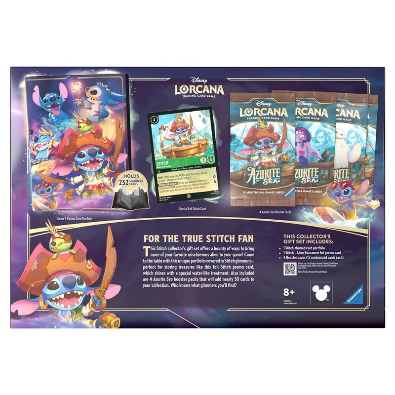 Lorcana TCG: Azurite Sea - Stitch Collector's Gift Set (Release Date: 11.15.24) (Available online 11.25.24)