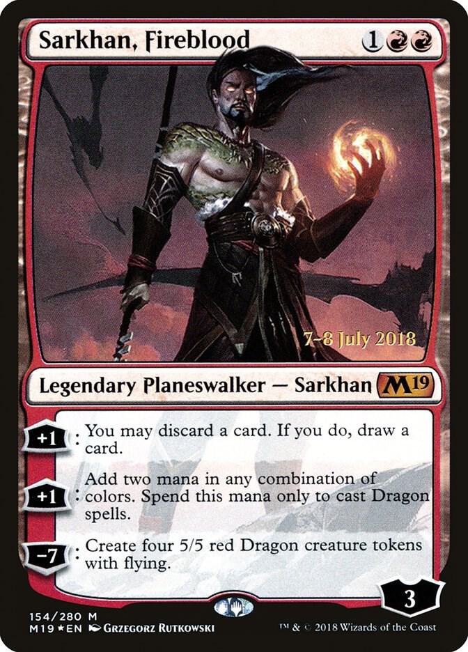 Sarkhan, Fireblood (M19-M-PRE)