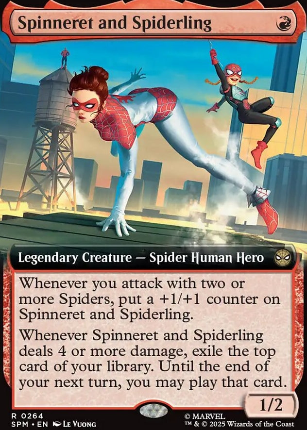 Spinneret and Spiderling [ #0264 Extended Art ] (SPM-R)