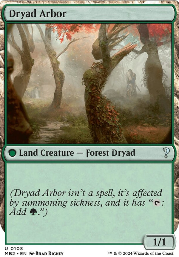 Dryad Arbor [#0108 White-Border] (MB2-U)