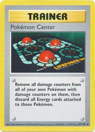 Pokemon Center - 085/102 (BSS) Uncommon - Near Mint Unlimited