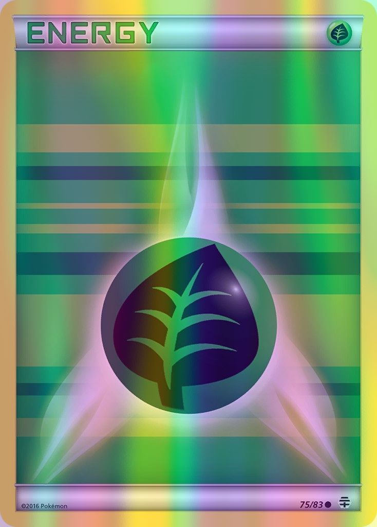 Grass Energy - 075/083 (GEN) Common - Near Mint Reverse Holofoil