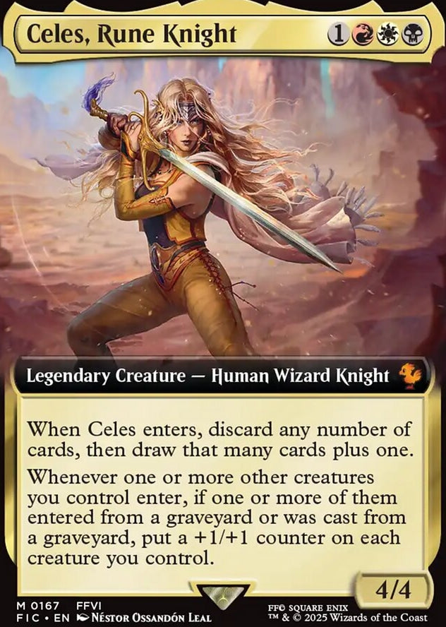 Celes, Rune Knight [ #0167 Extended Art ] (FIC-M)
