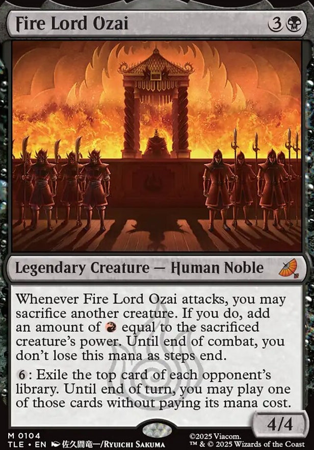 Fire Lord Ozai [ #0104 ] (TLE-M)