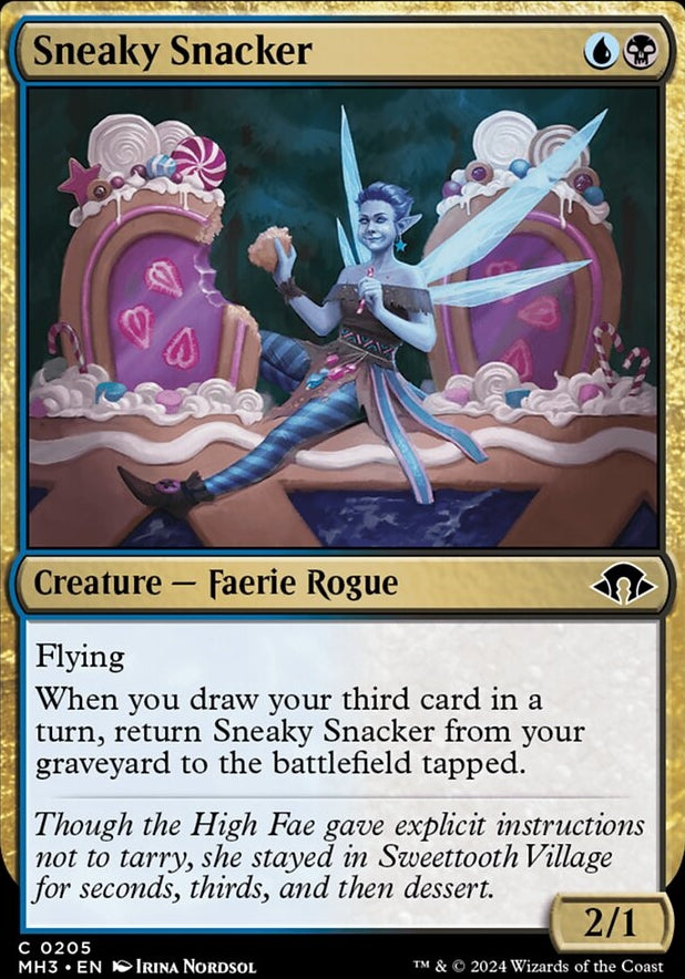 Sneaky Snacker [#0205] (MH3-C-FOIL)