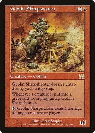 Goblin Sharpshooter (ONS-R) Light Play