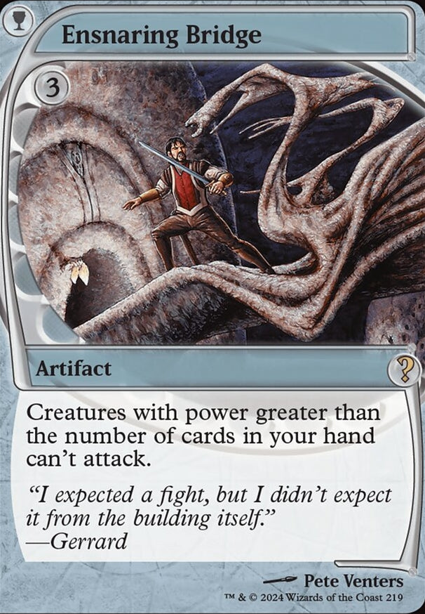 Ensnaring Bridge [#0219 Future Frame] (MB2-R-FOIL)