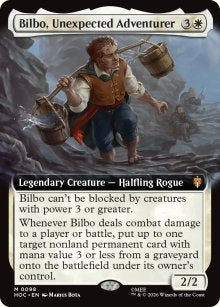 Bilbo, Unexpected Adventurer [ #0098 Extended Art ] (HOC-M)