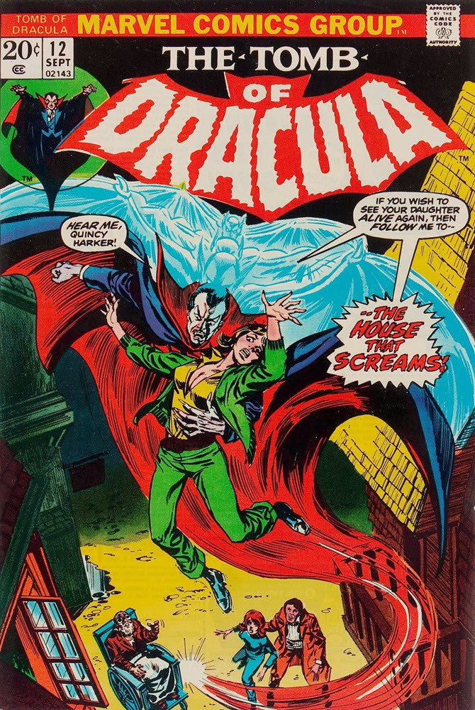 TOMB OF DRACULA (1972 Series) #12 (5.0) 2nd App of Blade