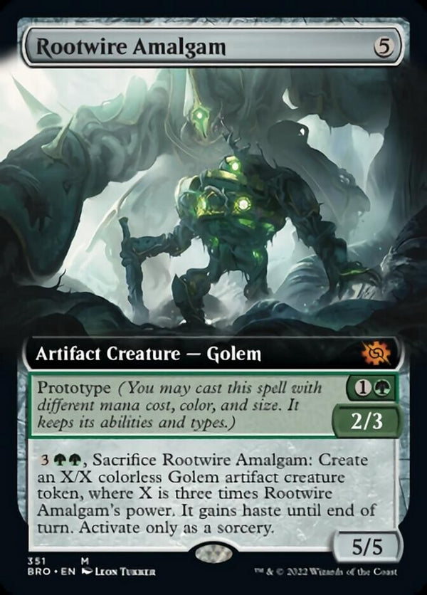 Rootwire Amalgam [#351 Extended Art] (BRO-M)