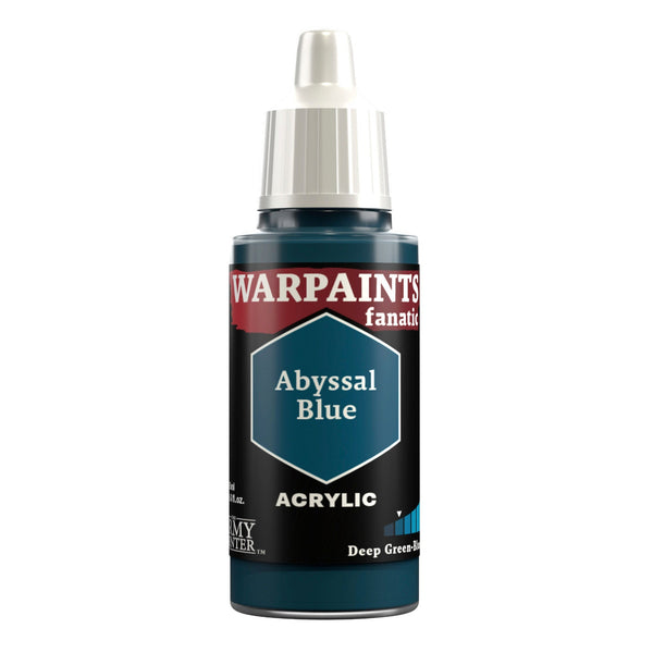 The Army Painter: Warpaints Fanatic - Abyssal Blue (18ml/0.6oz)
