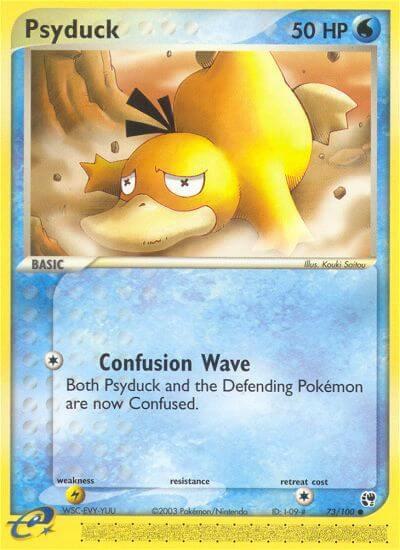 Psyduck - 73/100  (SS) Common Near Mint Reverse Holofoil