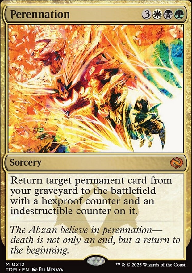 Perennation [ #0212 ] (TDM-M)